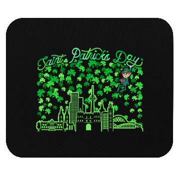Discover Saint Patrick's Day Cologne Germany Mouse Pads