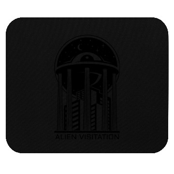 Discover Alien Visitation (Design For Light Colours) Mouse Pads