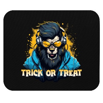 Discover Halloween werewolf Mouse Pads