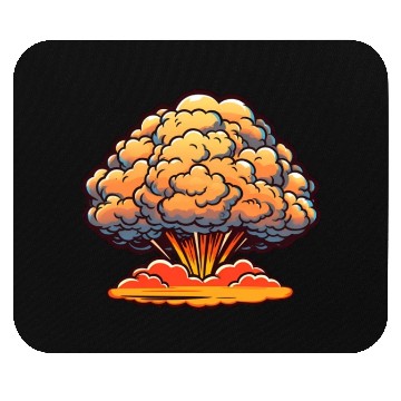 Discover Explosion Fireworks Pyrotechnics Mouse Pads