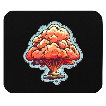 Discover Explosion Fireworks Pyrotechnics Mouse Pads