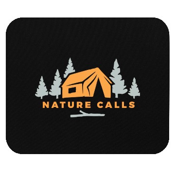 Discover Camping-Nature calls Mouse Pads