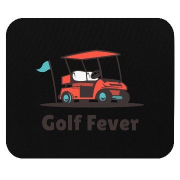 Discover Golfing - Golf Fever Mouse Pads