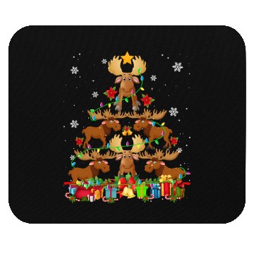 Discover Moose Tree Moose Deer Mouse Pads