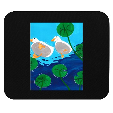 Discover Duck Pond Mouse Pads