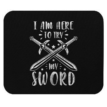Discover Sword Fight Warrior Kendo Victory Mouse Pads
