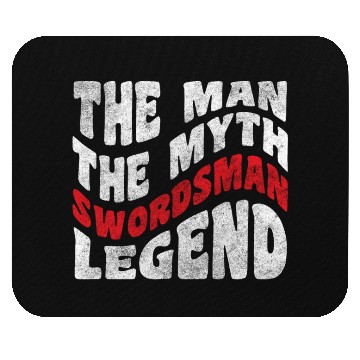 Discover Swordsman Warrior Kendo Gladiator Mouse Pads