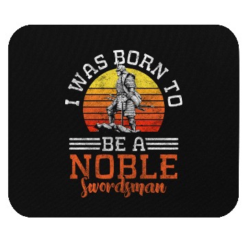 Discover Sword Warrior Fencing Win Mouse Pads