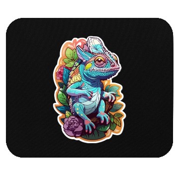 Discover Chameleon kawaii Mouse Pads