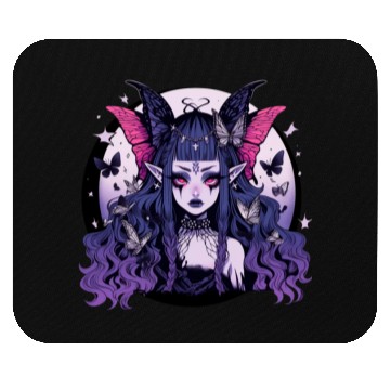 Discover Gothic Dark Fairy Mouse Pads
