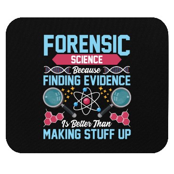Discover Funny Forensic Scientist Mouse Pads