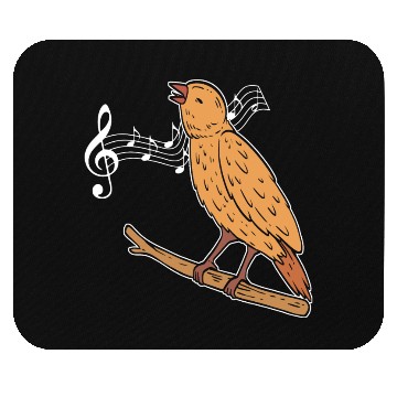 Discover Singing Bird Recording Artist Gift Mouse Pads