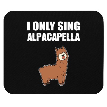 Discover Alpacapella Orchestra Member Gift Mouse Pads