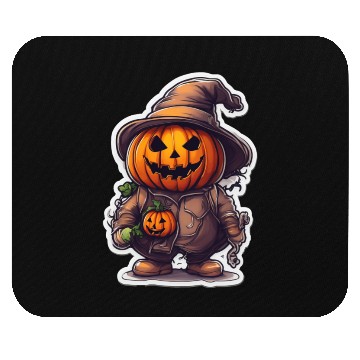 Discover Happy Halloween Pumpkins 33 Mouse Pads