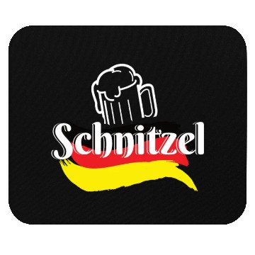 Discover Schnitzel Germany Food Mouse Pads