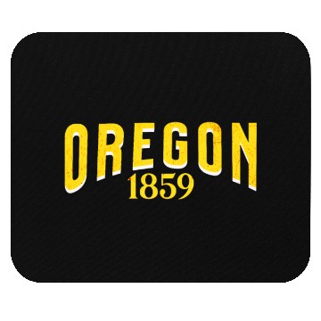 Discover Oregon 1859 Mouse Pads