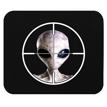 Discover Area 51 Alien Sniper Gamers and Movie Lovers! Mouse Pads