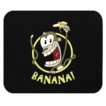 Discover Monkey Banana Mouse Pads
