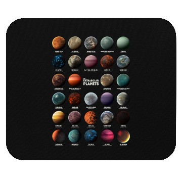 Discover Exoplanets Extrasolar Planets Astronomy Science Mouse Pads