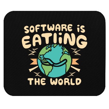 Discover Software is eating the world Mouse Pads