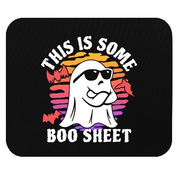 Discover This Is Some Boo Sheet Halloween Ghost Mouse Pads