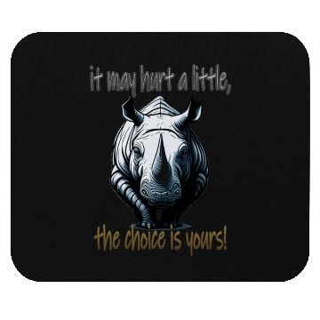 Discover it may hurt a little Mouse Pads