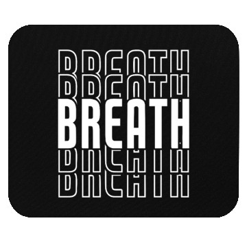 Discover Breath Yoga Meditation Mouse Pads