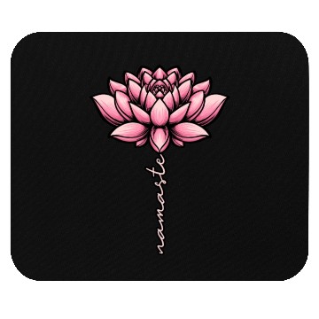 Discover Namaste Lotus Mouse Pads