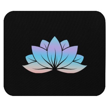 Discover Lotus, Yoga Meditation Mouse Pads