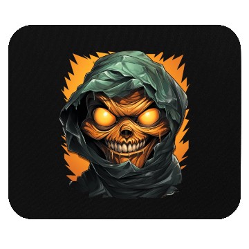 Discover Halloween Spooky Cartoon Mummy Mouse Pads