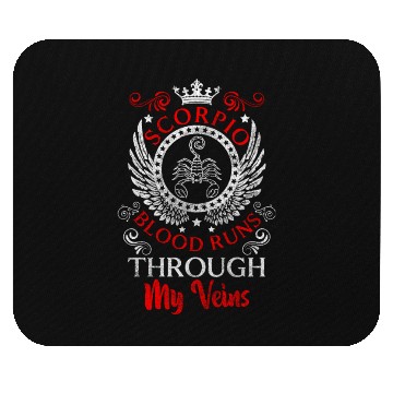 Discover Zodiac Sign Scorpio Zodiac Signs Superstition Mouse Pads