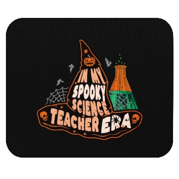 Discover In My Spooky Science Teacher Era Witch Mouse Pads