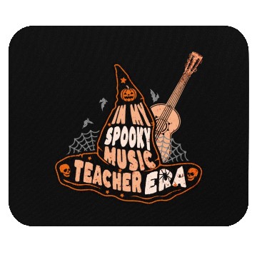 Discover In My Spooky Music Teacher Era Witch Mouse Pads