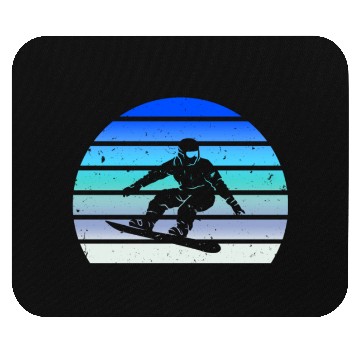 Discover Snowboarder on Snowboard Freestyle Snowboarding Mouse Pads