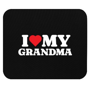 Discover I Love My Grandma Mouse Pads