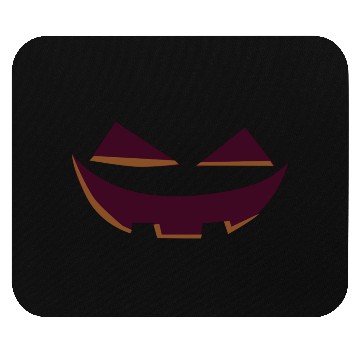 Discover Halloween face in blood Red 3d Mouse Pads
