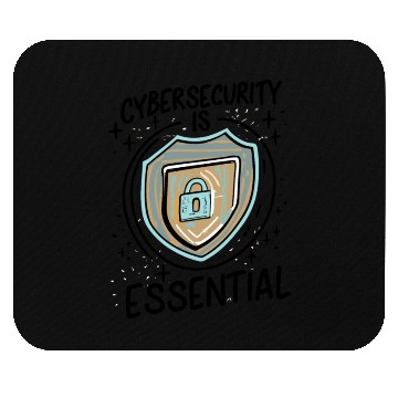 Discover Cybersecurity is Essential Hacker Security Mouse Pads