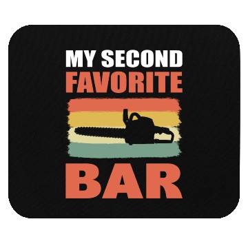 Discover Funny Chainsaw Logger Mouse Pads