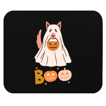 Discover Dog Halloween Mouse Pads, Ghost Halloween Mouse Pads Pu