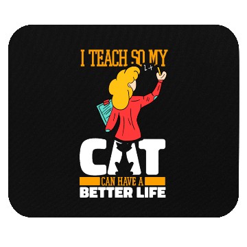 Discover Daycare Teacher Cat Mouse Pads
