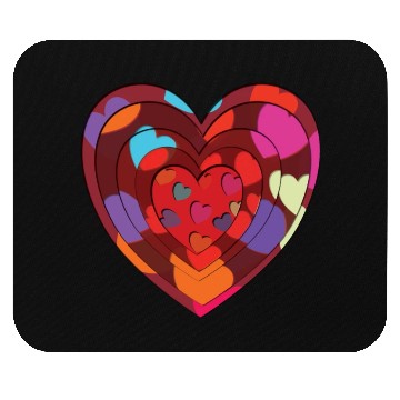 Discover Heart of hearts Mouse Pads