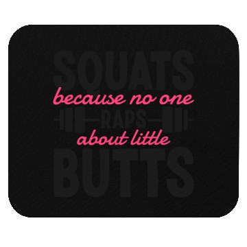 Discover Funny Squat Work Out Gym Weight Training Leg Day Mouse Pads
