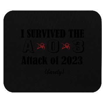 Discover I Survived The AO3 Attack of 2023 Mouse Pads