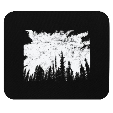 Discover Forest at Night Nature Leaves Environment Mouse Pads