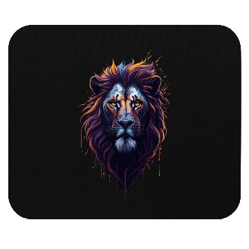 Discover Lion | Wild Animal Mouse Pads