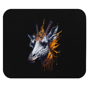 Discover Giraffe | Wild Animal Mouse Pads