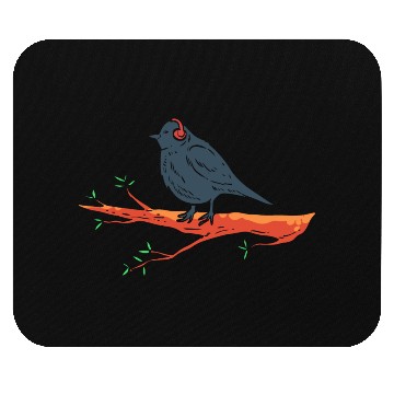 Discover Song Bird Zoologist Gift Mouse Pads