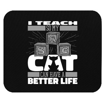 Discover Daycare Teacher Cat Mouse Pads