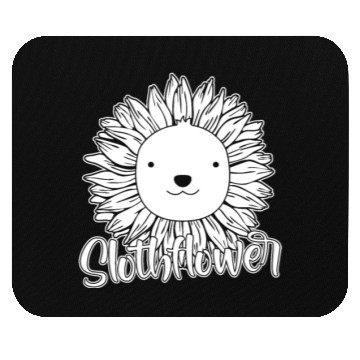 Discover Sloth Sunflower Mouse Pads