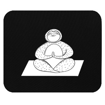 Discover Sloth Yoga Mouse Pads